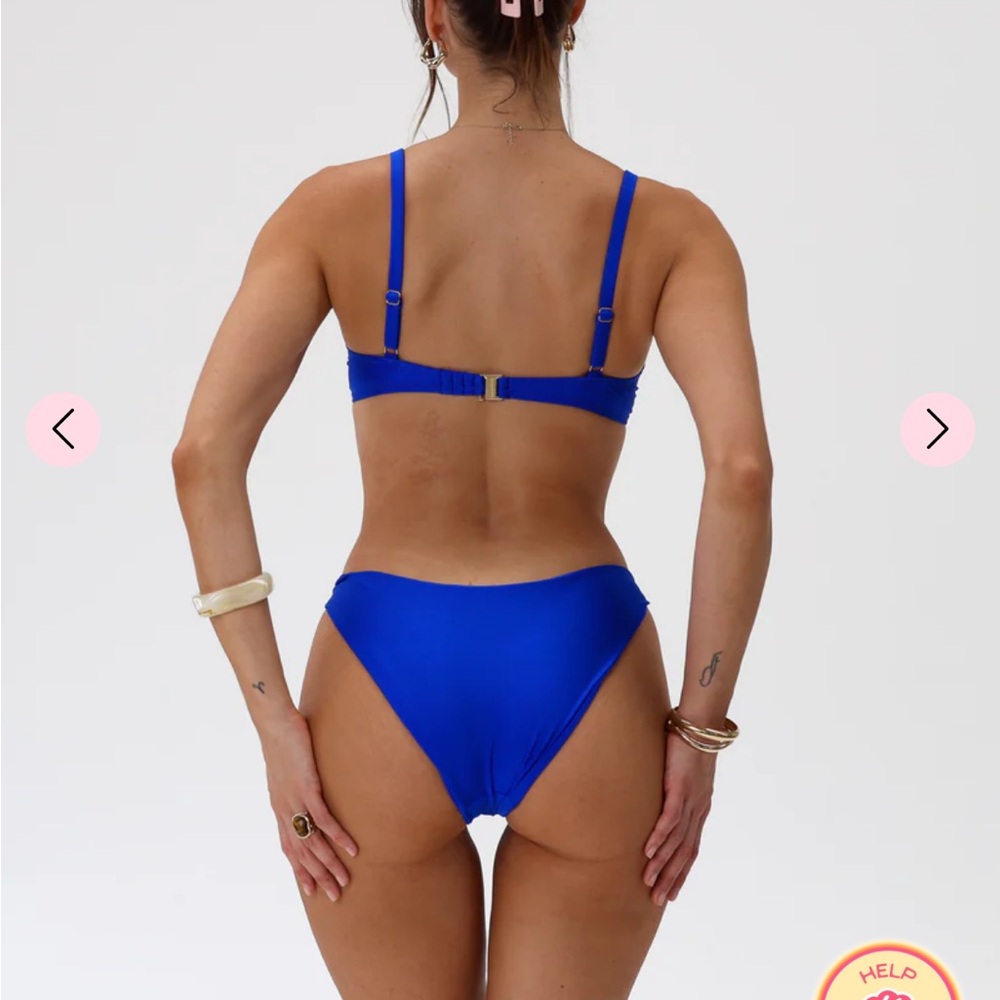 BRAND NEW; NEVER WORN - Kulani Kinis - Blue Lagoon - Medium Bikini Set - Picture 6 of 6